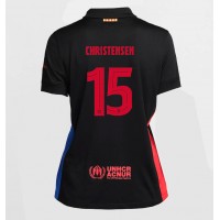 Maglia Calcio Barcelona Andreas Christensen #15 Seconda Divisa Donna 2024-25 Manica Corta